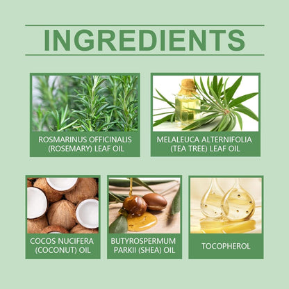 Huile essentielle de romarin pour cheveux (60 ml)